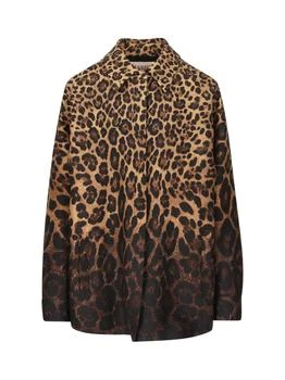 Valentino | Valentino Animal Printed Buttoned Shirt