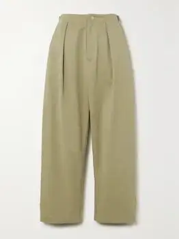 Burberry | Cotton Tapered Pants - Beige