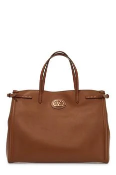 Valentino | Valentino Antibes VLogo Plaque Medium Tote Bag