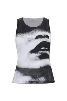 Givenchy | Givenchy Sleeveless Face-Print Top