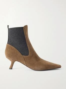 Brunello Cucinelli | Suede Chelsea Boots  - IT38.5