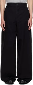 Dries Van Noten | Black Sailor Trousers