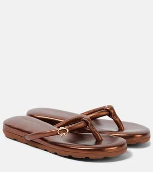 Gianvito Rossi | Fiji leather thong sandals