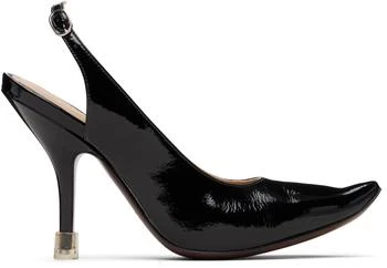 MAISON MARGIELA | Black Loved To Death Slingback Heels
