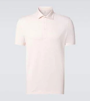 Brunello Cucinelli | Cotton and linen polo shirt