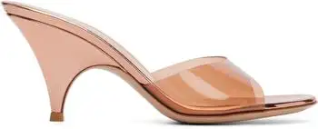 Gianvito Rossi | Pink Sofia Mule 70 Heeled Sandals