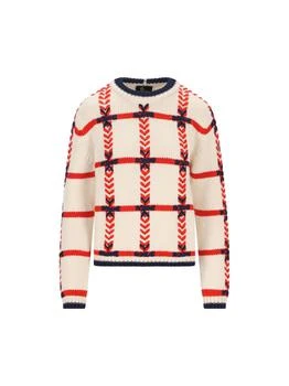 Moncler | Moncler Grenoble Embroidered Crewneck Knitted Jumper