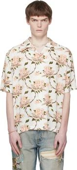 AMIRI | Off-White Sparrow Oversized Camp Shirt