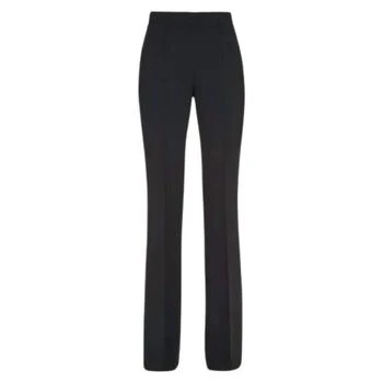 Salvatore Ferragamo | Women's Flared Trouser Pants In Black