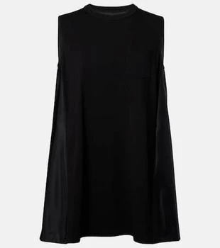 Sacai | Paneled minidress