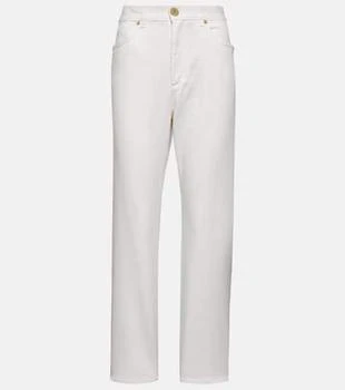 Balmain | High-rise straight jeans
