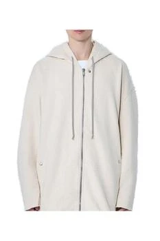 Rick Owens | Rick Owens DRKSHDW Drawstring Zip-Up Hoodie