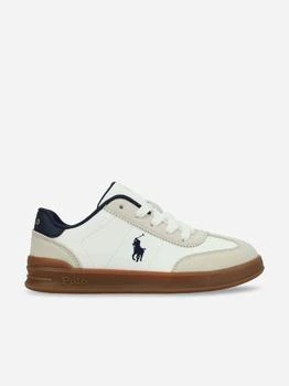 Ralph Lauren Ralph Lauren Kids Hollis Trainers in White