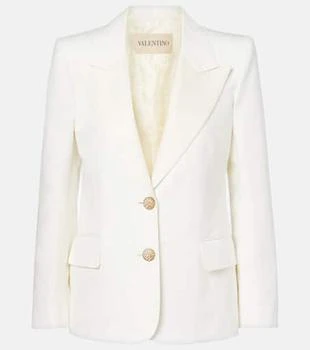 Valentino | Cotton and linen blazer
