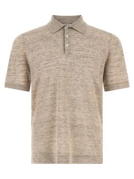 Brunello Cucinelli | Brunello Cucinelli Short Sleeved Knitted Polo Shirt
