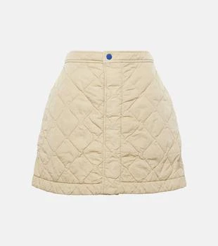 Burberry | Quilted high-rise miniskirt