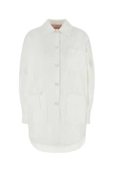 Valentino | Valentino Oversized Buttoned Long-Sleeved Jacket