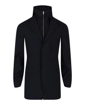 Givenchy | Single-Breasted Layered Hooded Vest Set