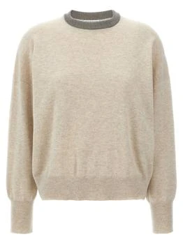 Brunello Cucinelli | Brunello Cucinelli Monili-Chain Detailed Knitted Jumper