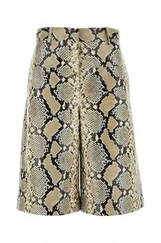 Jil Sander | Jil Sander Python Printed Bermuda Shorts