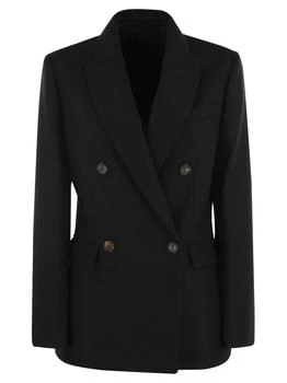 Brunello Cucinelli | Brunello Cucinelli Double-Breasted Blazer