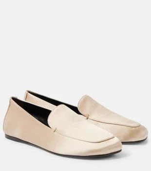 Khaite | Monroe satin loafers