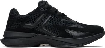 Black JLA Mesh Sneakers