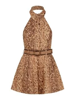 Zimmermann | Zimmermann Cascadian Halterneck Sleeveless Playsuit