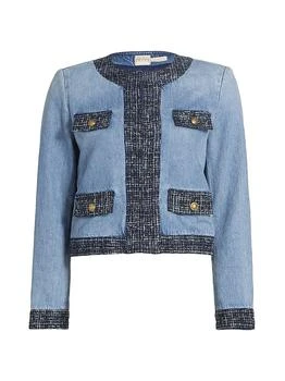 Landon Denim Cropped Jacket