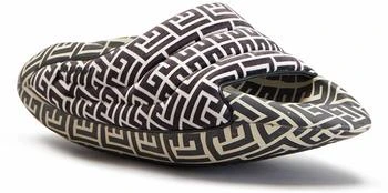 Balmain | Balmain - Men
s Quilted Leather B-it Monogram Sandals