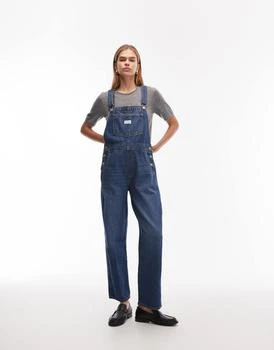 Levi's vintage overall dungarees in dark wash