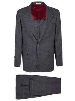 Brunello Cucinelli | Brunello Cucinelli Single-Breasted Suit Set