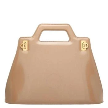 Salvatore Ferragamo | Wanda Top Handle Bag - Beige