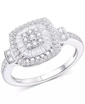 Macy's | Diamond Vintage-Inspired Ring (1/2 ct. t.w.) in 14k White, Yellow or Rose Gold
