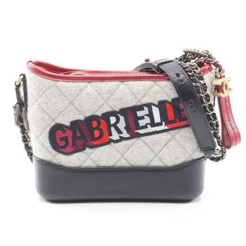 Chanel | Wool Leather Shoulder Bag (Pre-Owned)