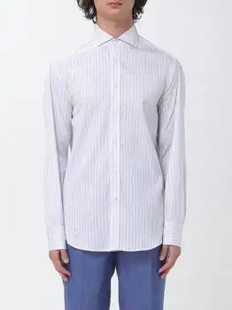 Brunello Cucinelli | Striped Cotton Classic Shirt Brunello Cucinelli