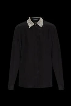 Versace | Versace Embellished Long-Sleeved Shirt