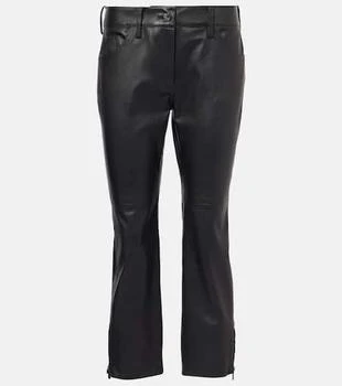 Magda Butrym | Low-rise leather capris