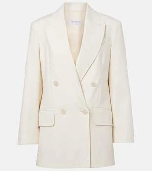 Max Mara | Suez double-breasted cotton-blend blazer
