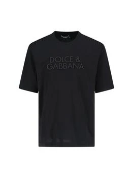 Dolce
Gabbana | Dolce
Gabbana Logo Printed Crewneck T-Shirt