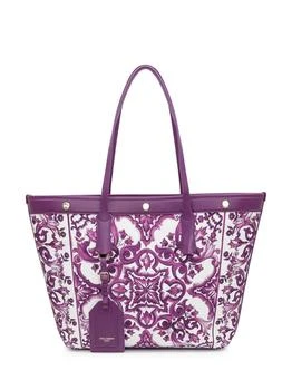 Dolce
Gabbana | Dolce Gabbana Majolica Printed Tote Bag