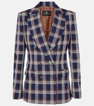 ETRO | Checked wool blazer