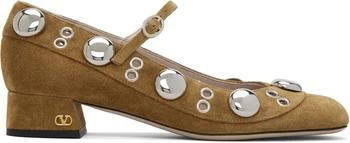 Valentino | Tan Nellcôte Mary-Jane Heels