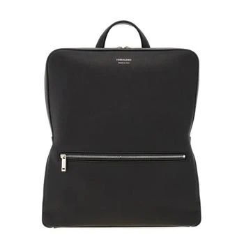 Salvatore Ferragamo | Black New Leather Backpack