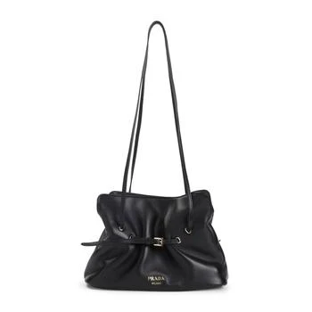 Prada | Prada Dada Buckle Detailed Small Bucket Bag