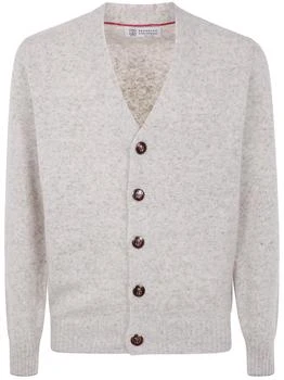 Brunello Cucinelli | Brunello Cucinelli Long-Sleeved Knitted Cardigan