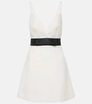 Dolce
Gabbana | Wool and silk-blend minidress