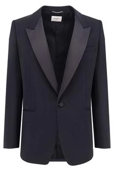 Yves Saint Laurent | Saint Laurent Single-Breasted Tuxedo Blazer
