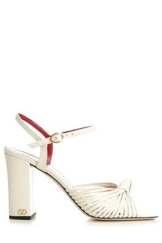Valentino | Valentino	Annet Knotted Ankle-Strap Sandals