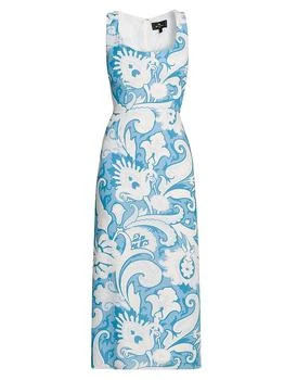 ETRO | Summer Macroflower Cady Sheath Dress